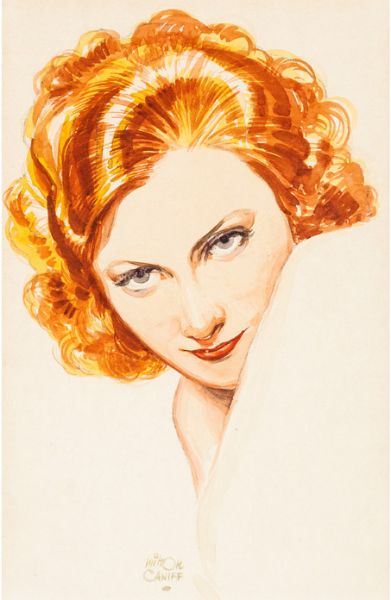 Marlene Dietrich, Illustration portrait