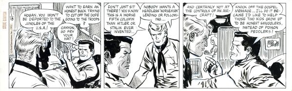 Steve Canyon, Strip du 18 janvier 1972