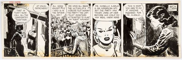 Steve Canyon, Daily strip du 30 avril 1959