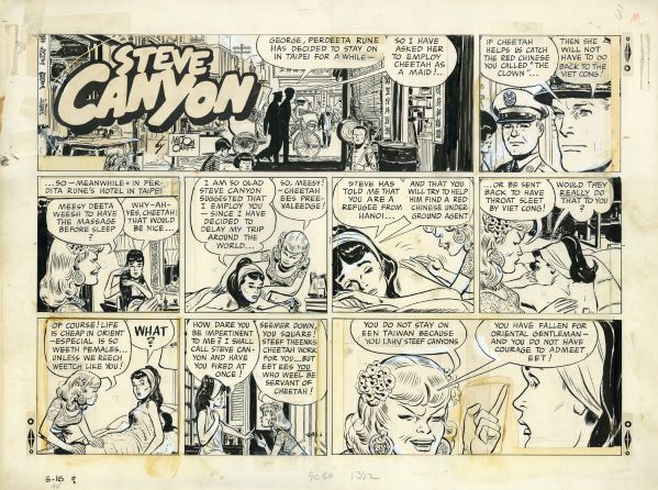 Steve Canyon, Sunday du 16 Mai 1965