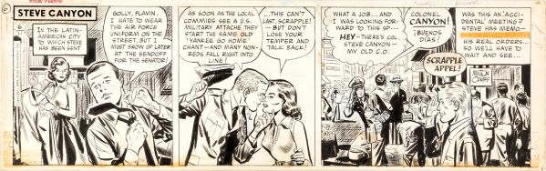 Steve Canyon, Strip du 6-11-60 (Field Enterprises, 1960)