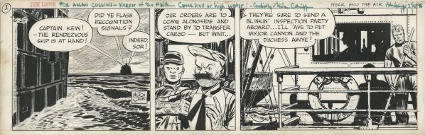 Steve Canyon, Daily Strip du 25 juin 1951