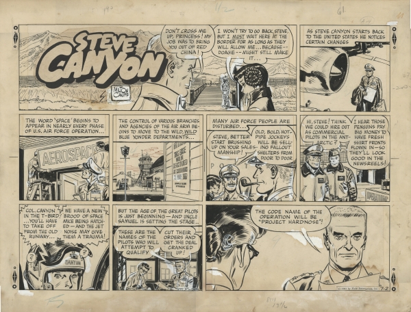 Steve Canyon, 07/02/1961