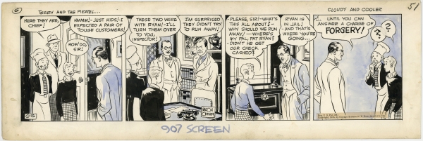 Terry and the Pirates, Strip du 15 juin 1935