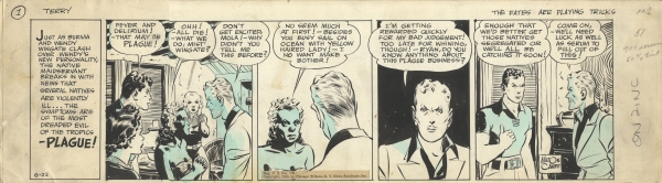 Terry and the Pirates, Strip du 22 juin 1936
