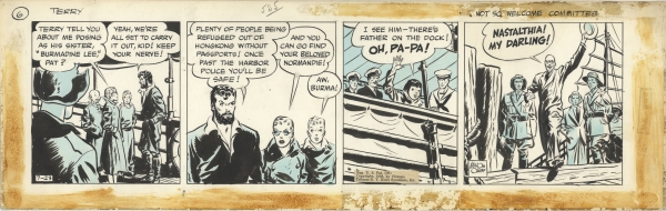 Terry and the Pirates, Strip du 23 juillet 1938