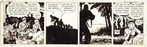 Terry and the Pirates, Strip du 30 juillet 1943