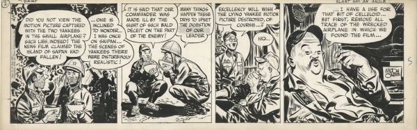 Terry & the Pirates, daily strip du 4 septembre 1944