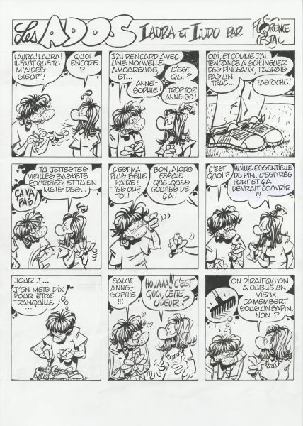 Les Ados, Laura et Ludo : Petit probl&egrave;me d'odeur de pieds