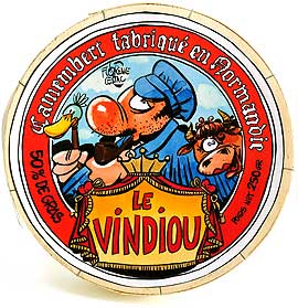 Bo&icirc;te de Camembert Le vindiou