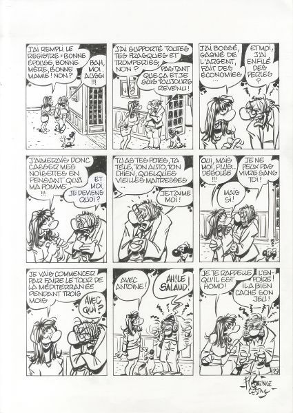 Le d&eacute;mon du soir, planche 29, 2013