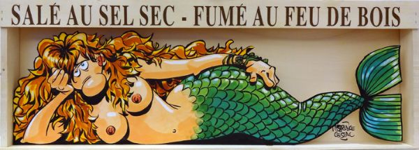 Sir&egrave;ne - sal&eacute; au sel - fum&eacute; au bois