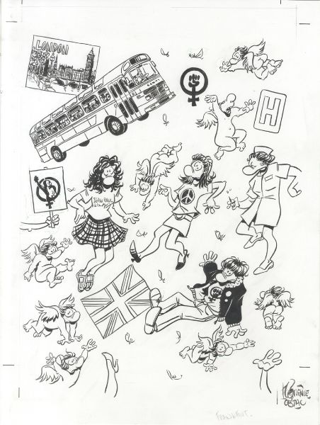 Des Salopes et des Anges, Couverture, 2011