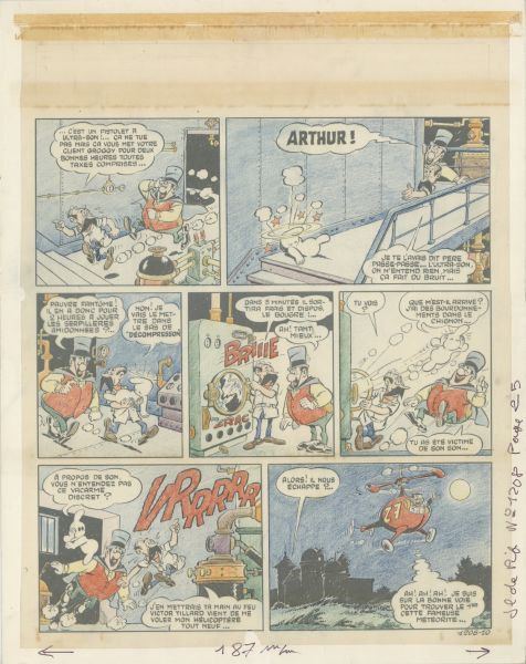 Arthur le Fant&ocirc;me : La myst&eacute;rieuse m&eacute;t&eacute;orite, Pif n&deg;1208, page 25, Planche 10