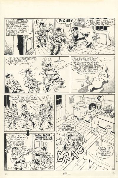 Arthur le Fant&ocirc;me, Arthur est au Parfum, Pif N&deg;325, planche 5, 1975