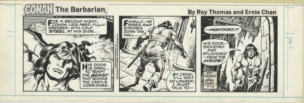 Conan le Barbare, strip, 07-19-1979