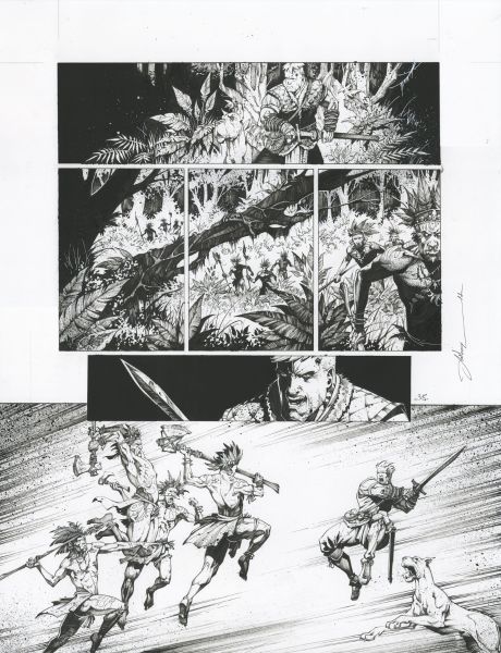 Conan le Cimm&eacute;rien - Au-del&agrave; de la rivi&egrave;re noire, planche 35