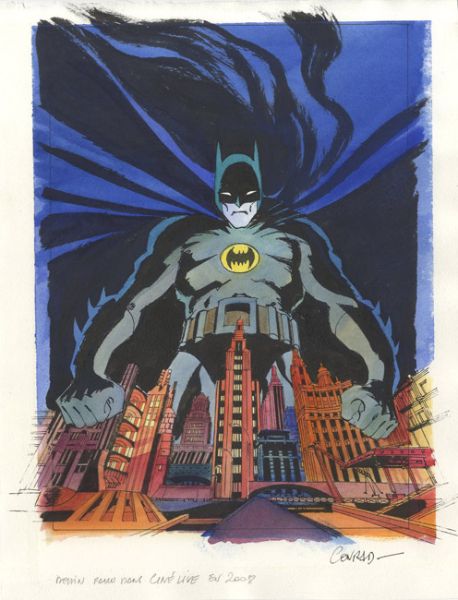 illustration, Batman, Cin&eacute; Live, 2008