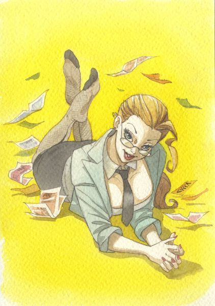 Hot Charlotte, Charlotte, Pose studieuse