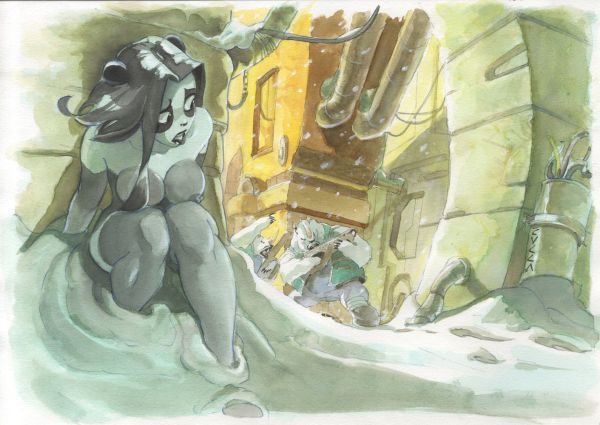 Pandamonia, Vanessa, La fuite