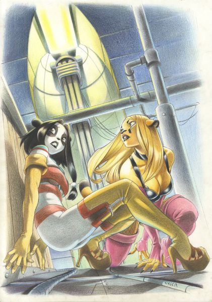 Pandamonia, Vanessa et Susanna, Exlibris