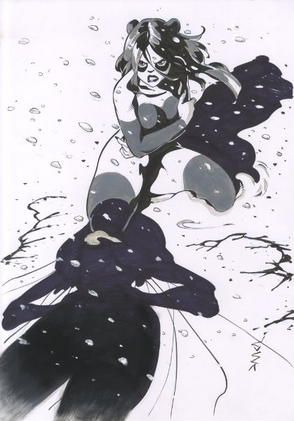 Pandamonia, Vanessa, Paysage enneig&eacute;