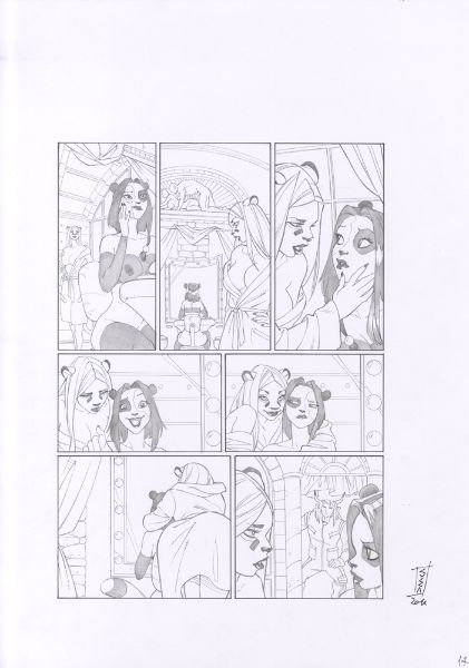 Pandamonia, Tome 1, Chaos bestial, Planche 14