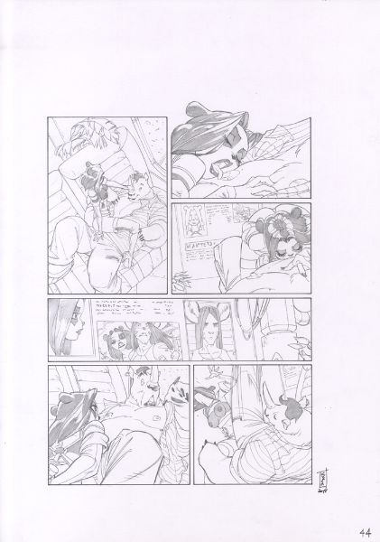 Pandamonia, Tome 1, Chaos bestial, Planche 44