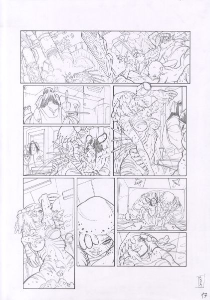 Pandamonia, Tome 2, L'aube d'un nouveau monde, Planche 17