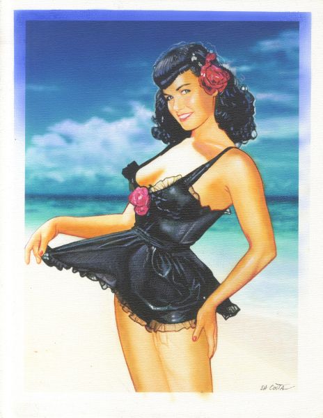 Illustration N&deg;7, Bettie Page