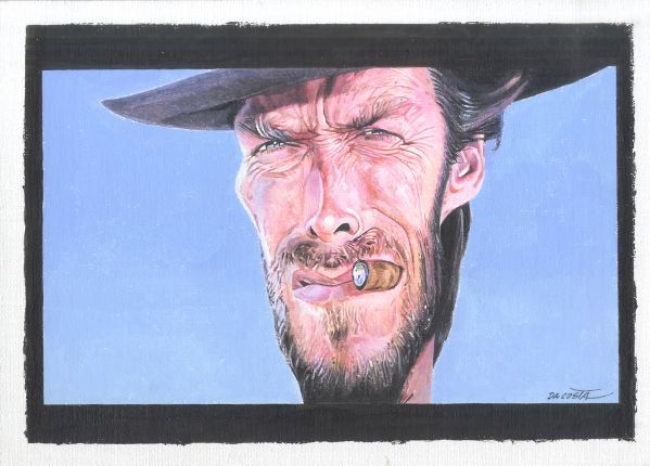 Illustration N&deg;12, Et pour quelques dollars en plus, Clint Eastwood