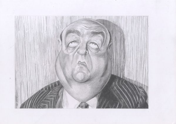 Illustration N&deg;13, Les Tontons flingueurs, Bernard Blier (yeux au ciel)