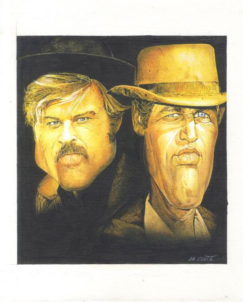 Illustration N&deg;26, Butch Cassidy et le Kid, Robert Redford et Paul Newman