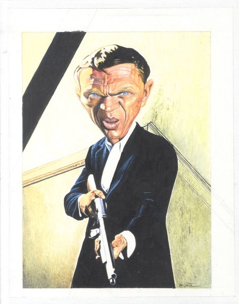 Illustration N&deg;29, Guet-apens, Steve McQueen