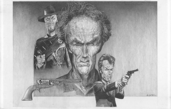 Illustration N&deg;39, Clint Eastwood