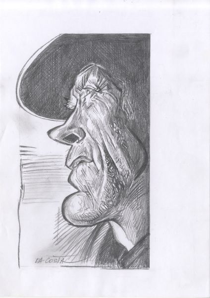 Illustration N&deg;52, Recherche portrait Clint Eastwood