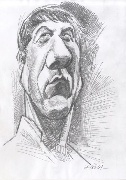 Illustration N&deg;54, Recherche portrait Dustin Hoffman