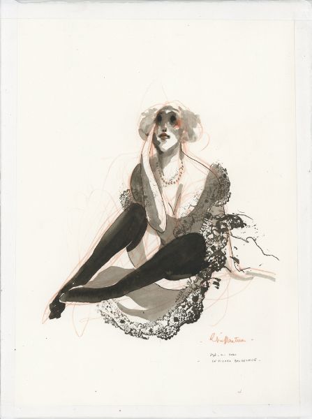 Ilustration, Publi&eacute;e dans le Figaro, hors-serie, "Baudelaire", n&deg;2