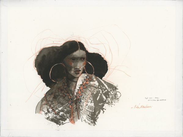 Ilustration, Publi&eacute;e dans le Figaro, hors-serie, "Baudelaire", n&deg;3
