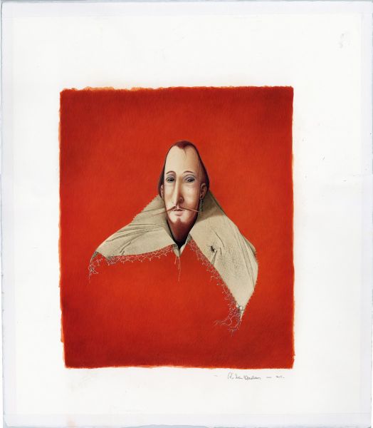 Shakespeare, Portrait de William Shakespeare, 2015 (Publi&eacute; dans le Figaro hors-serie W.Shakespeare)