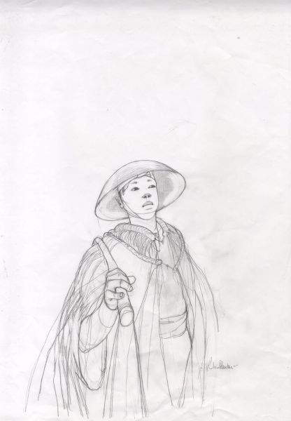 Soie, Crayonn&eacute; Japon, en attendant, 2012