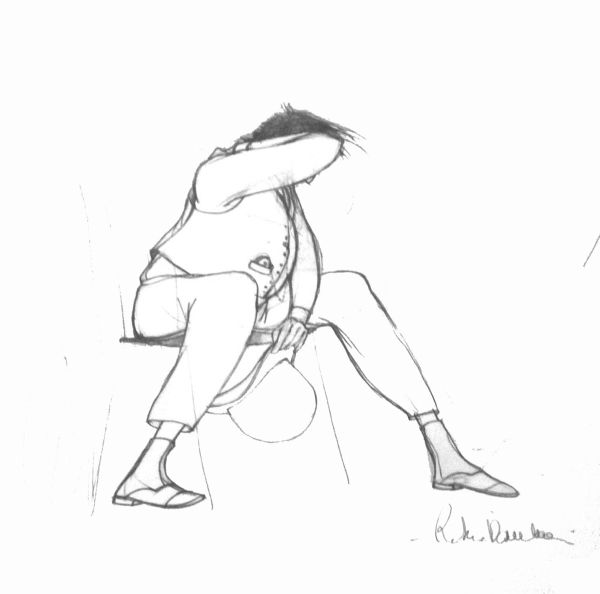 Soie, Crayonn&eacute; Baldabiou &eacute;coute, 2012