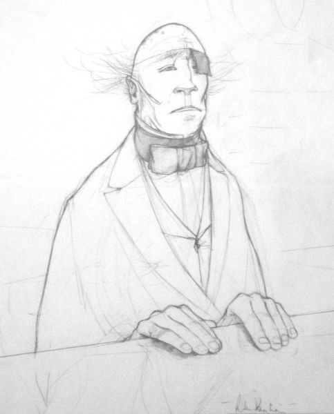 Soie, Crayonn&eacute; Le maire, 2012