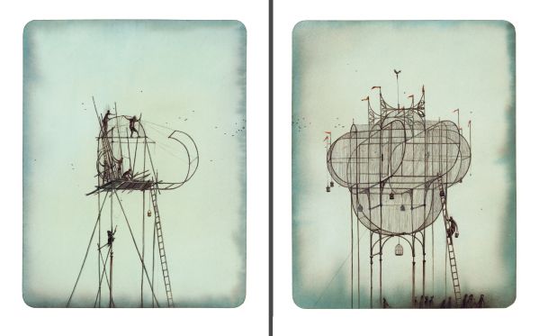 Soie, La voli&egrave;re A & B, 2012