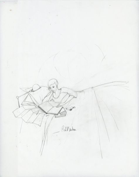 Y&eacute;ti, H&eacute;roine (lecture), 2015, Recherche crayonn&eacute;e