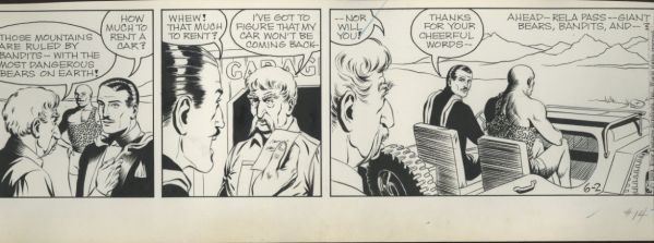 Mandrake the magician strip du 2 Juin 1959