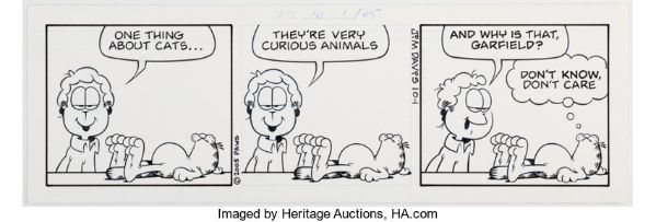 Garfield Strip du 1 er Octobre 2005