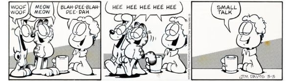 Garfield Strip du 3 Mars 1995