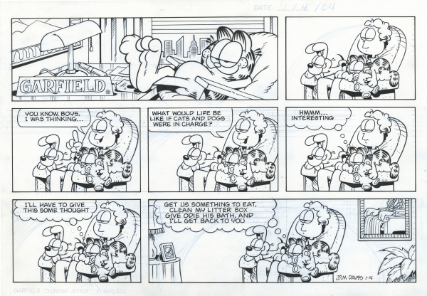 Garfield, 04.01.2004