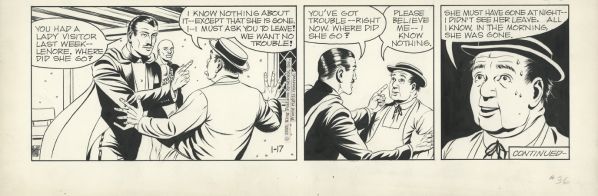 Mandrake the Magician, Daily strip du 17 janvier 1959
